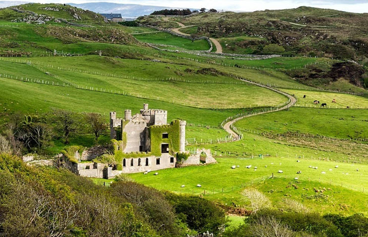 Clifden Castle, Ireland